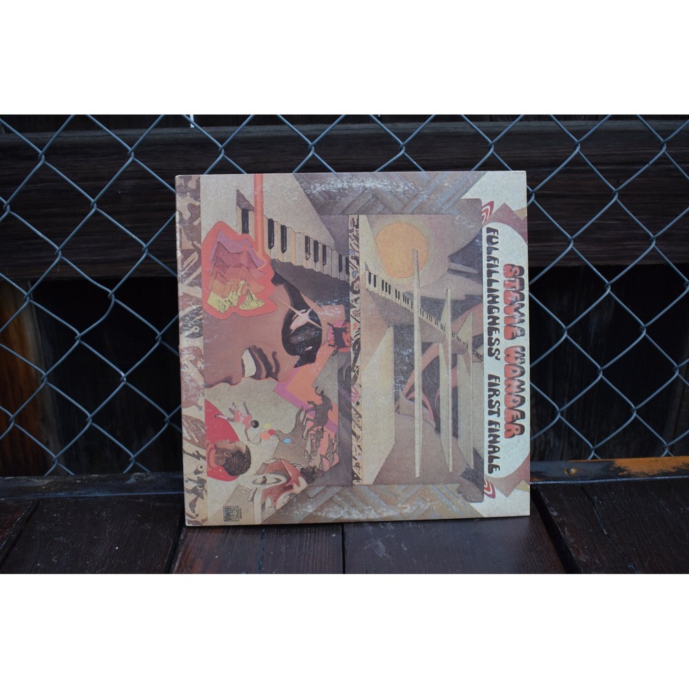 Stevie Wonder Fulfillingness' First Finale Vintage Jazz Vinyl LP Record T6-332S1